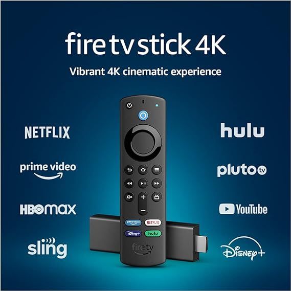 Fire TV Stick 4K, brilliant 4K streaming quality, TV and smart home controls, free and live TV | Amazon (US)