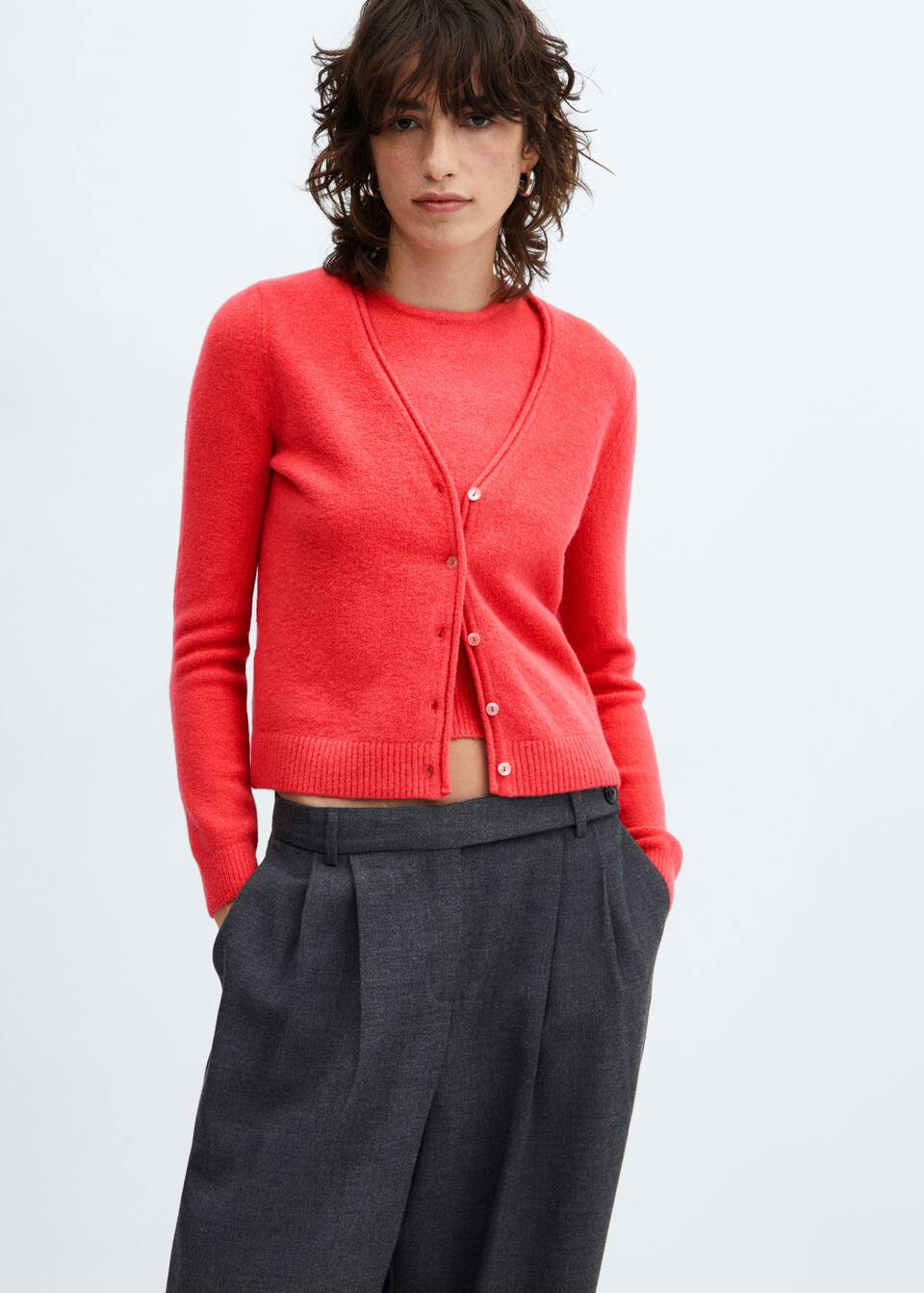 Search: Red cardigan (15) | Mango Canada | Mango Canada