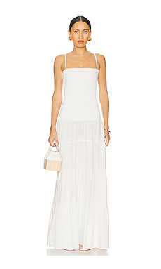 PEIXOTO Clementine Maxi Dress in White Lotus from Revolve.com | Revolve Clothing (Global)