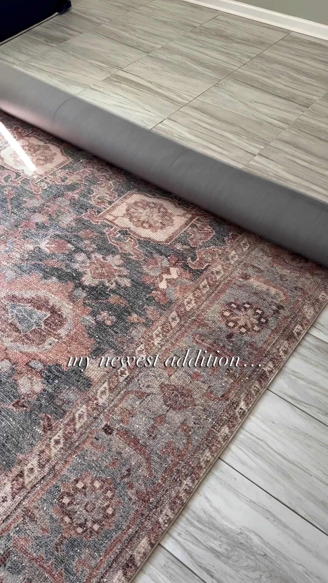 Newest addition is this stunning Loloi rug.. love the colors & cloud pile 😍👌🏽 

Loloi rugs, living room rug, bedroom rug, cloud pile rugs, vintage inspired rugs 

#LTKSaleAlert #LTKHome