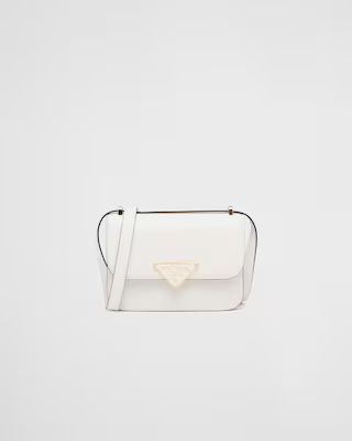 Prada Emblème Saffiano shoulder bag | Prada Spa US