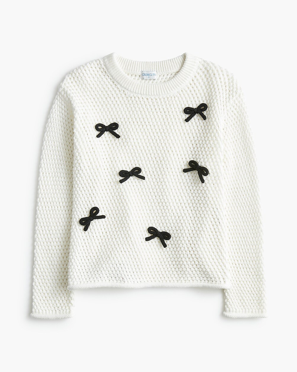 Girls' bow sweater | J.Crew Factory