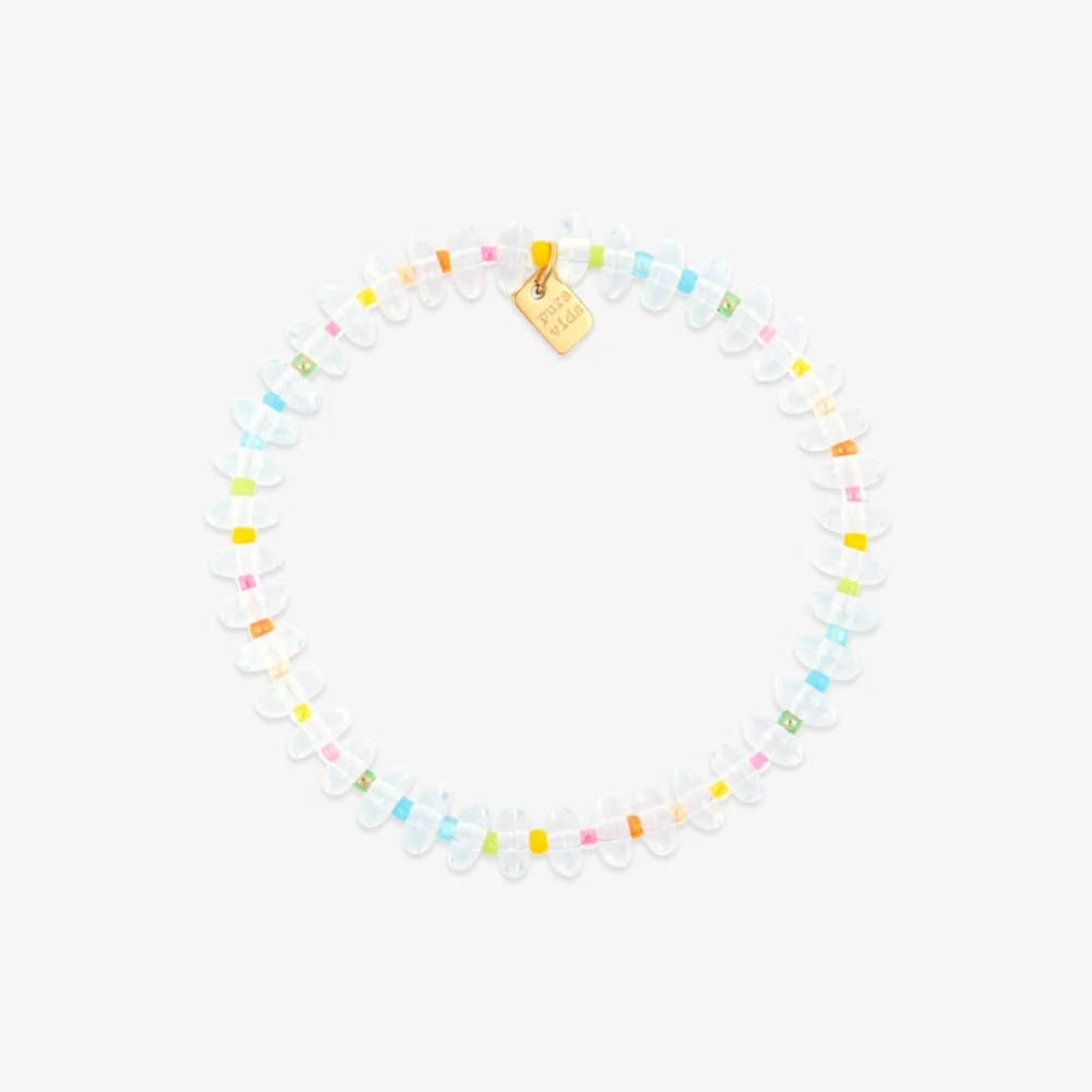 Iridescence Bead Stretch Bracelet | Pura Vida Bracelets