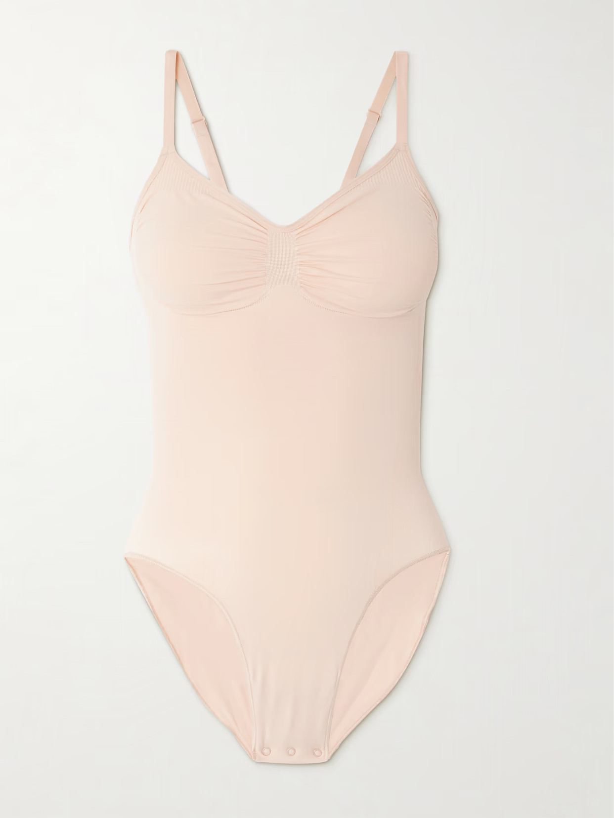 SKIMS - Seamless Sculpt Brief Bodysuit - Sand | NET-A-PORTER (US)