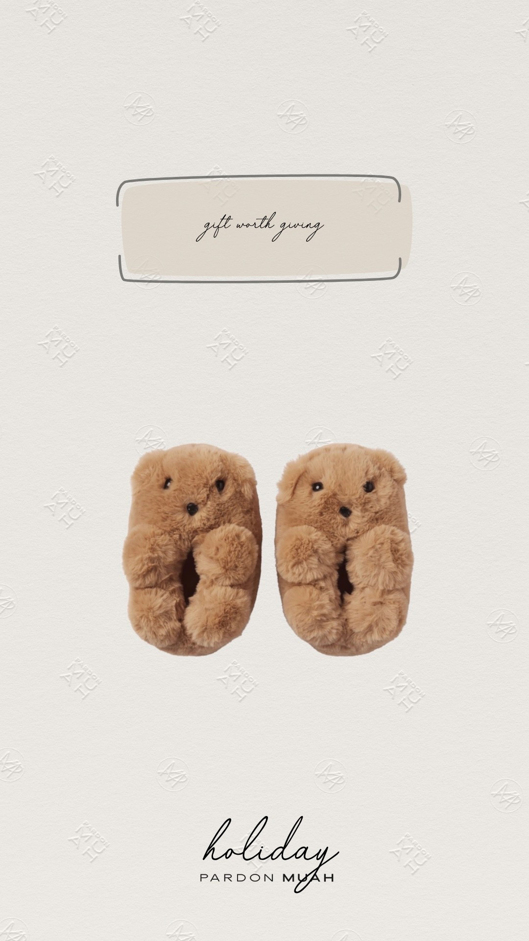 Gift Worth Giving: Teddy Bear Slipper

#LTKdayinmylife #LTKHoliday #LTKGiftGuide