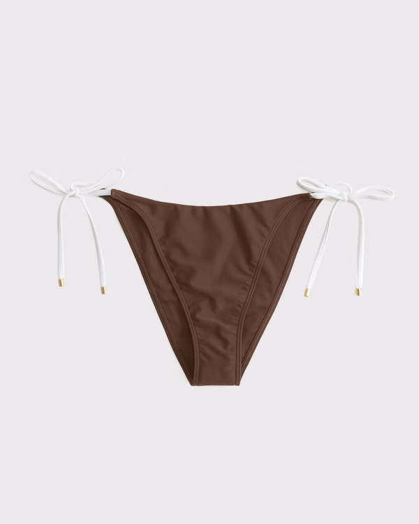 Low Rise Tie-Side Cheeky Bottom | Abercrombie & Fitch (US)