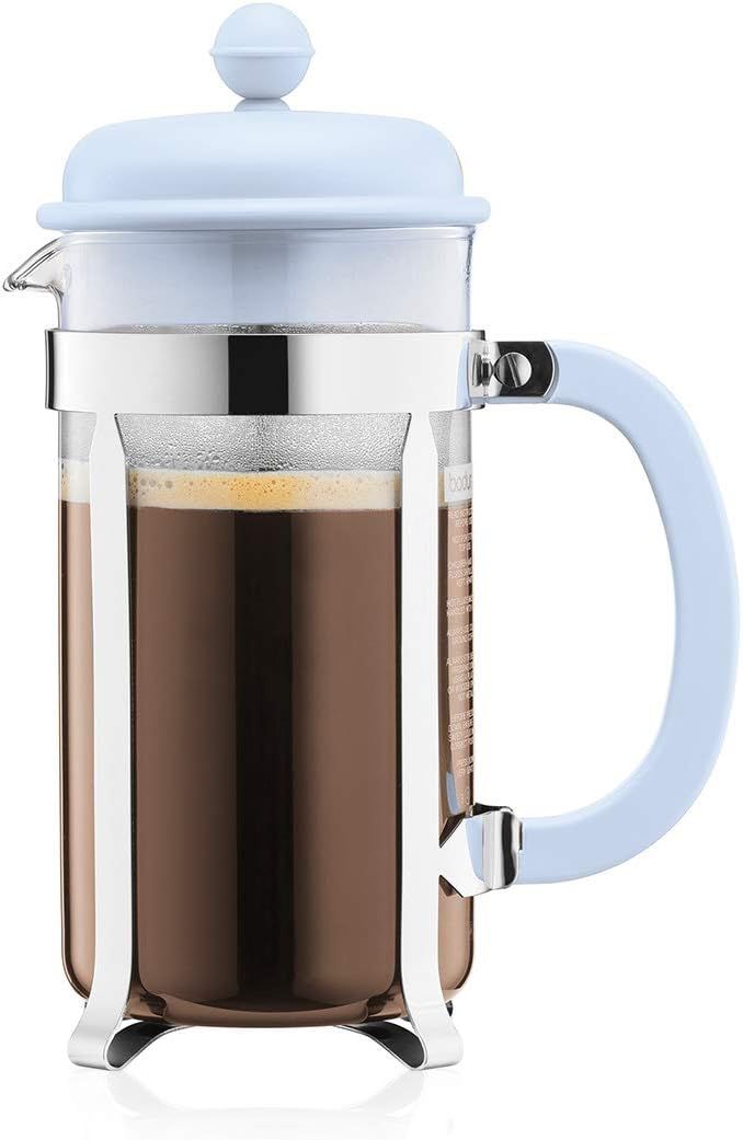 Bodum 1918-338B-Y19 Caffettiera French Press Coffee and Tea Maker, 34 Oz, Light Blue | Amazon (US)