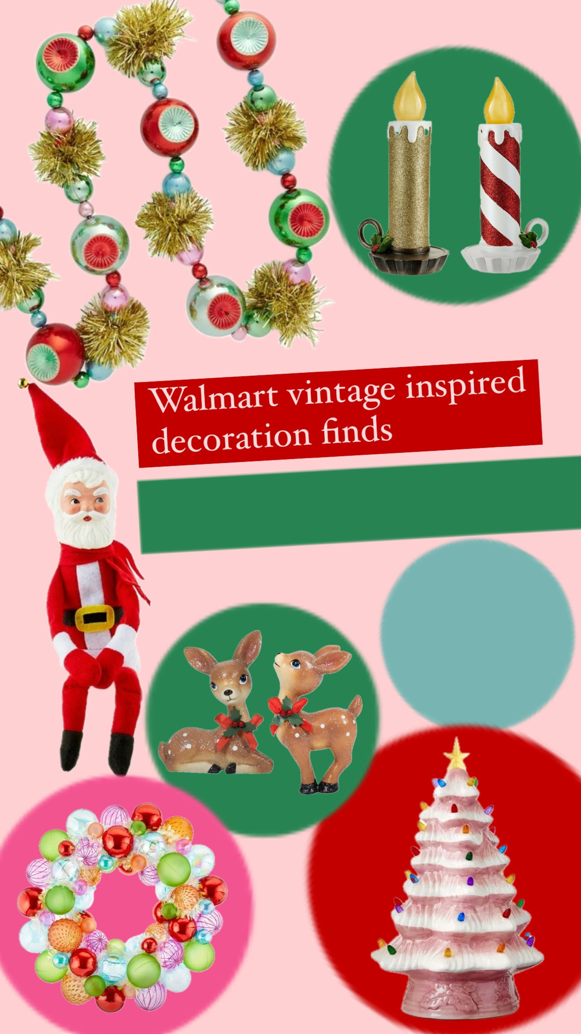 Mid century modern / retro Christmas decor at Walmart 🎄🎀

#LTKHoliday #LTKGiftGuide #LTKSeasonal