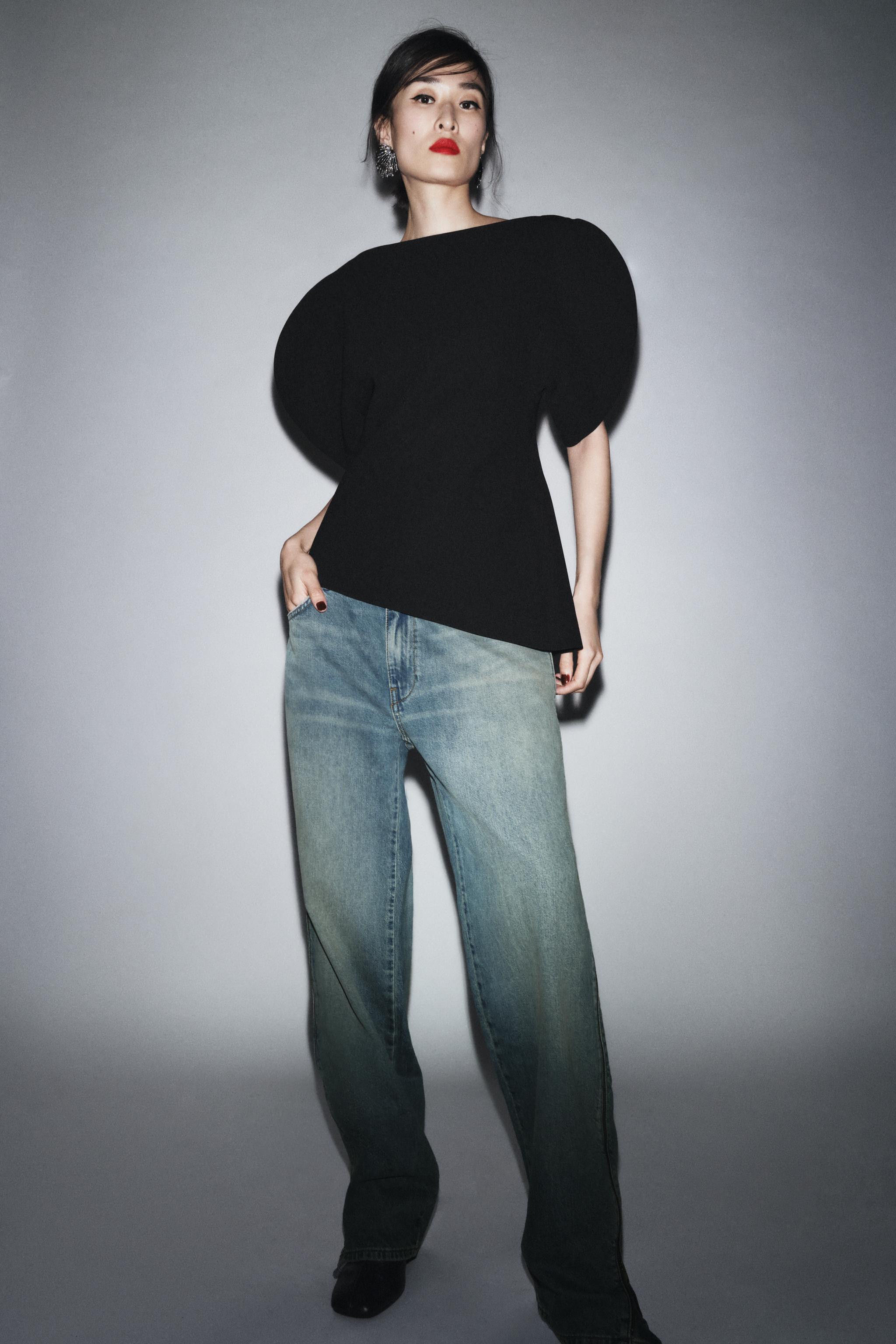 PUFF SLEEVE TOP ZW COLLECTION | Zara US