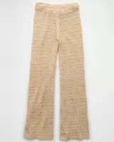 AE High-Waisted Flare Crochet Pant | American Eagle Outfitters (US & CA)