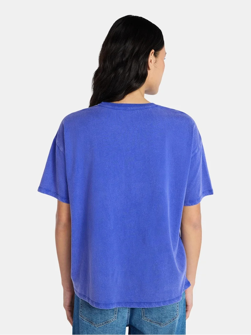 Mother’s Day Women’s Flower Market Cotton Graphic Tee from Way to Celebrate, Sizes S-XXXL | Walmart (US)