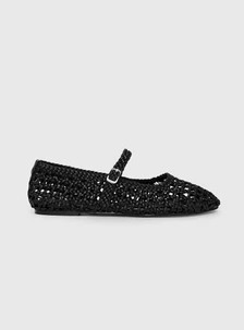 Billini Gitta Flats Black | Princess Polly AU