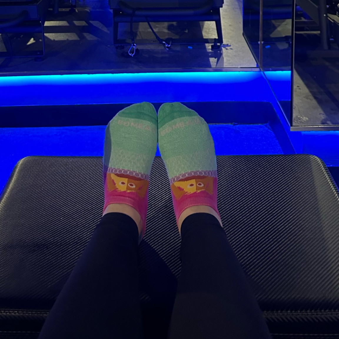 Making my workout just a little bit easier by wearing cute socks. I love the quality and comfort of bombas socks  

#LTKfitness #LTKmidsize