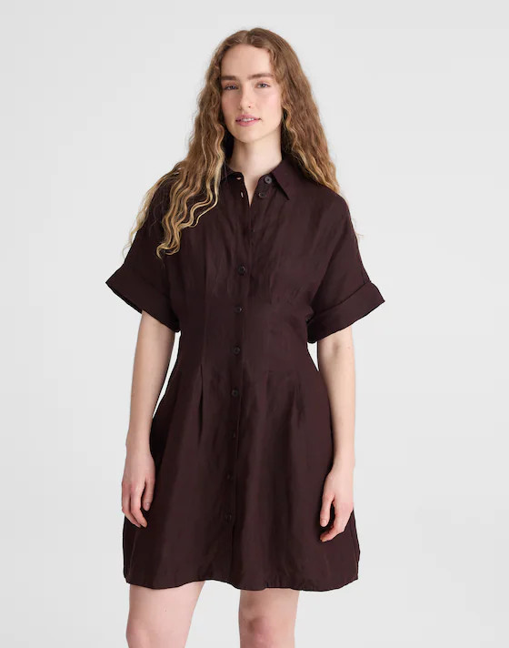 The Perry Mini Shirtdress | Madewell