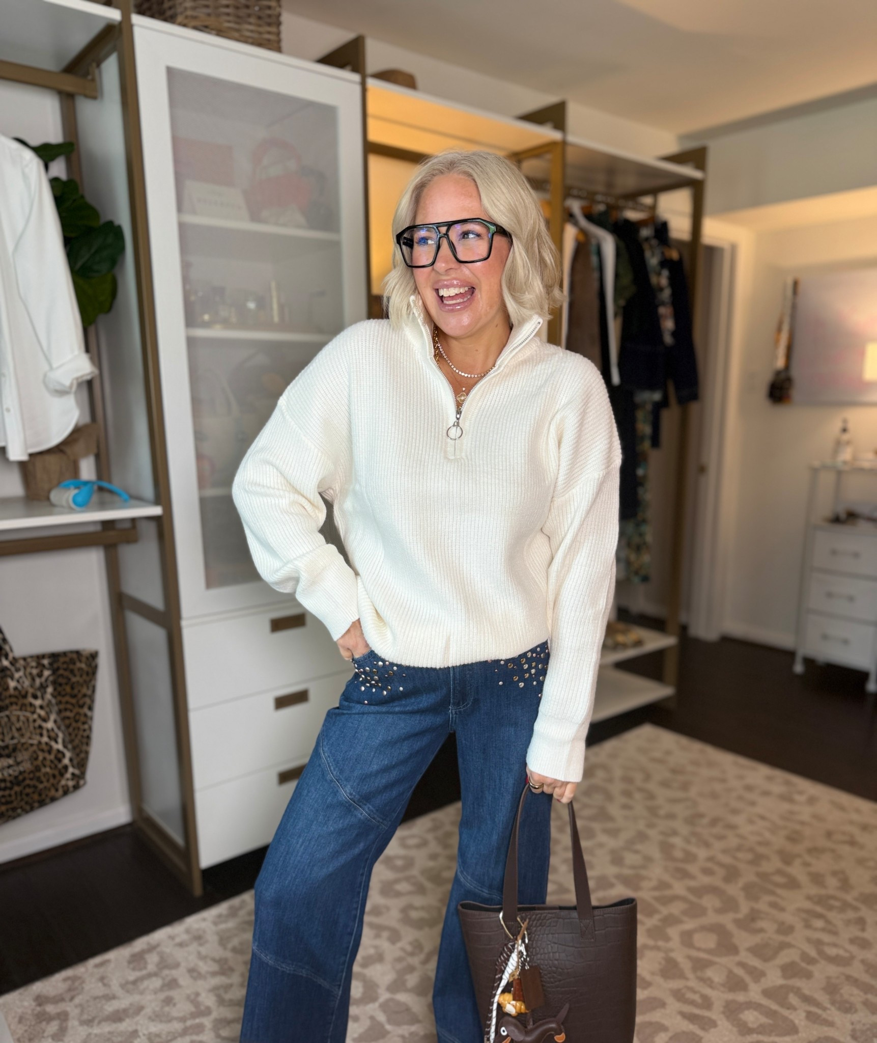 Loving this Casual Fall outfit

Amazon sweater runs big
Jeans size 1

#LTKFindsUnder50 #LTKFindsUnder100 #LTKOver40