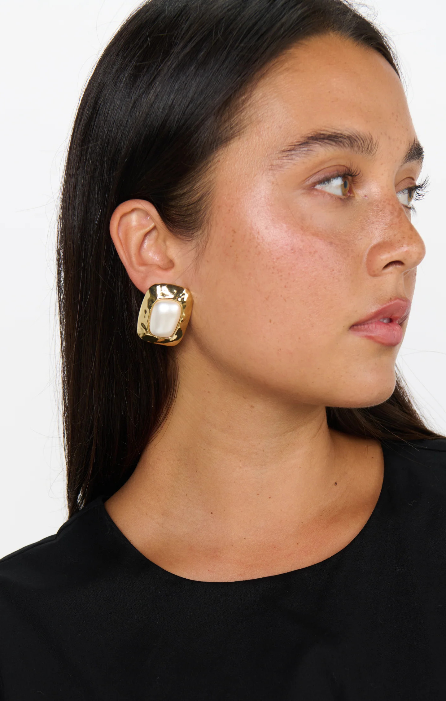 Petit Moments Giovana Earrings ~ Pearl/Gold | Show Me Your Mumu