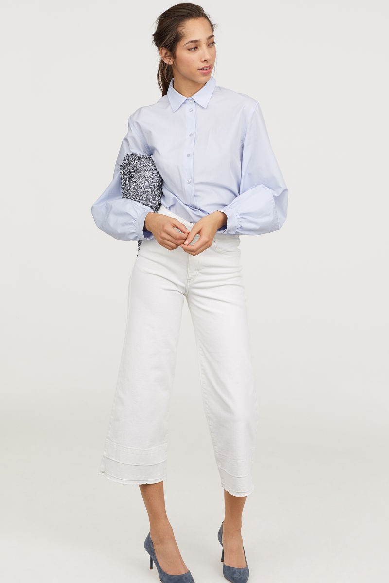 H&M Denim Culottes High waist $29.99 | H&M (US + CA)