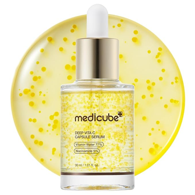 medicube Deep Vitamin C Capsule Serum | Hydrating Vitamin C Serum for Dull & Uneven-Looking Skin ... | Amazon (US)