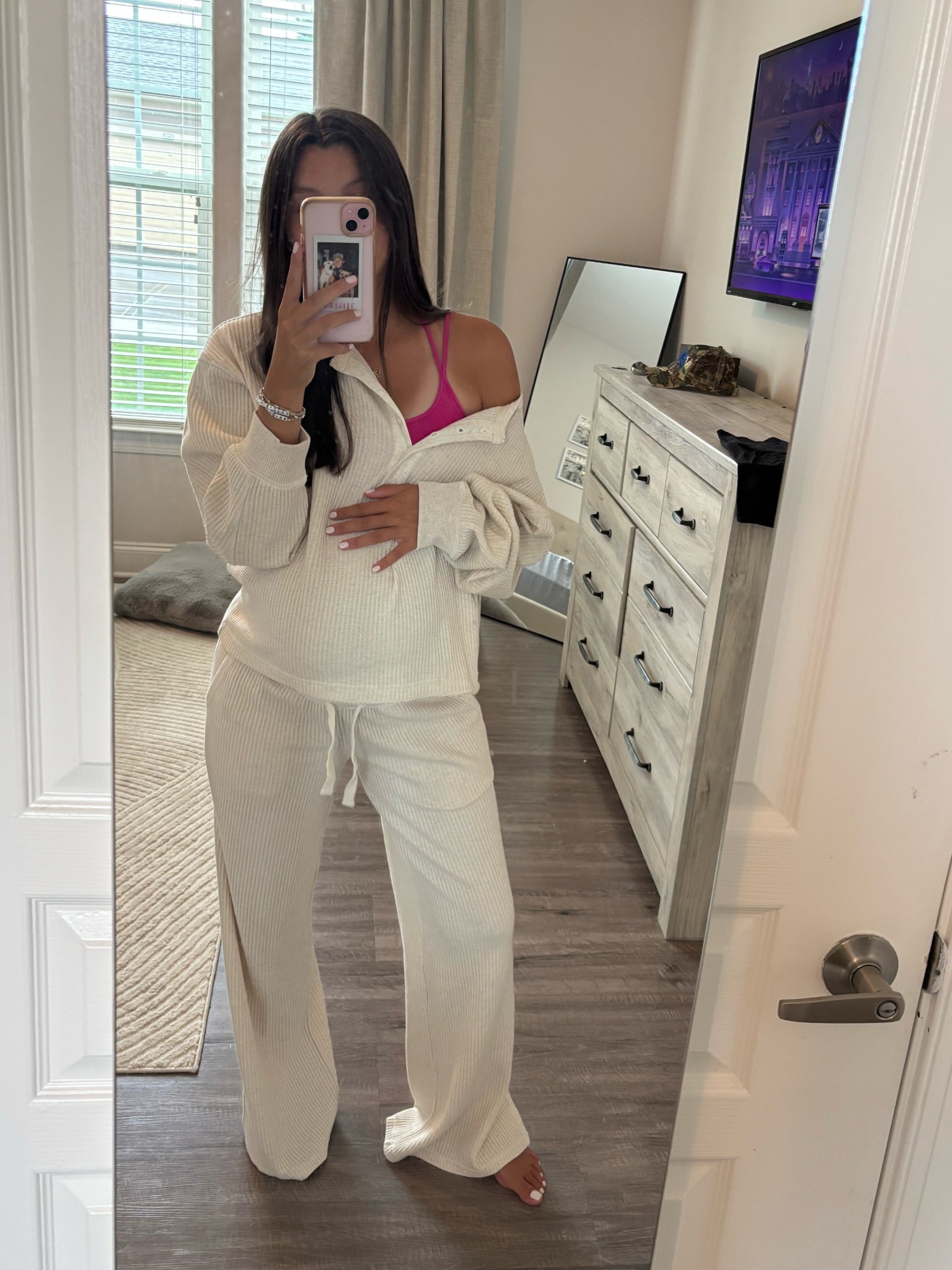The cutest aerie set! Perfect for the bump or postpartum🤰🏻

#LTKBump