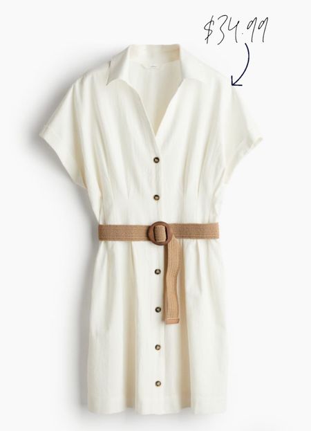 I can’t get enough of this classic belted white button-down dress that’s under $35.  The perfect spring and summer dress.

#WhiteDress #SpringDress #SummerDress #BeltedDress #ButtondownDress #StyleOnBudget 

#LTKOver40 #LTKFindsUnder50 #LTKSeasonal