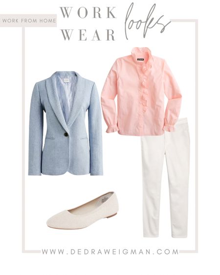 Work from home outfit! This work wear outfit can be causal and also elevated by adding a blazer jacket. 

#workwear #businesscasual #businessoutfit

#LTKstyletip #LTKFind #LTKworkwear