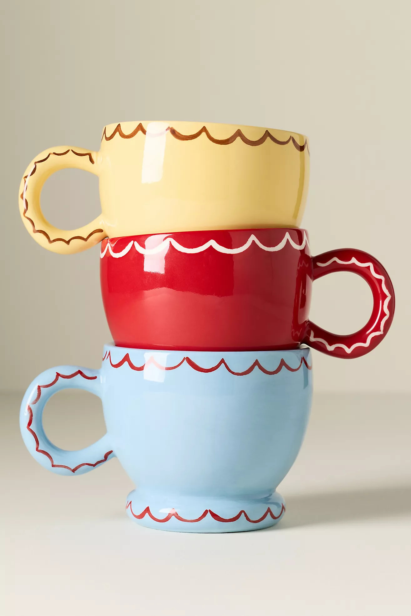 Damson Madder Stoneware Mug | Anthropologie (US)