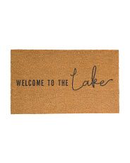 20x34 Welcome To The Lake Doormat | TJ Maxx