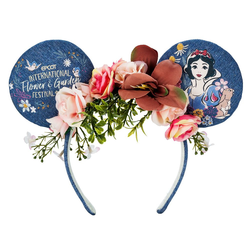 Snow White Ear Headband for Adults – EPCOT International Flower and Garden Festival 2023 | Disney Store
