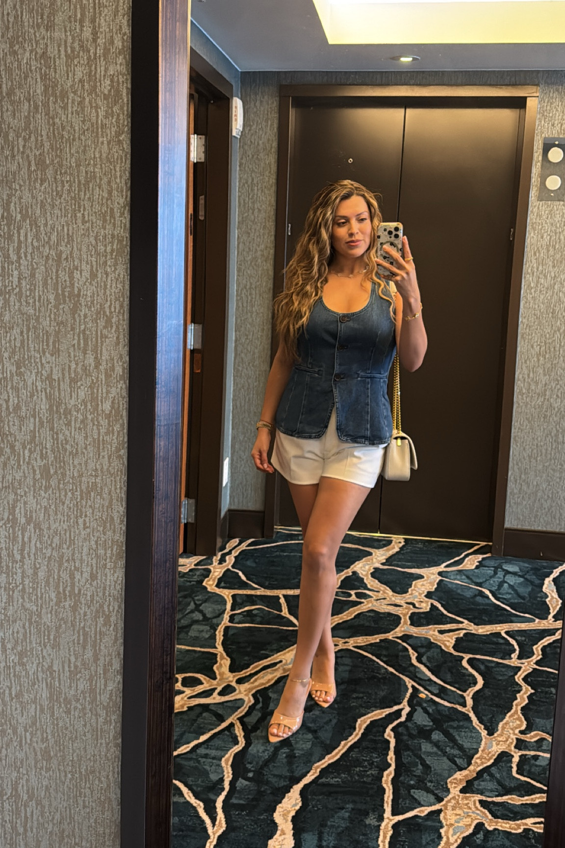 Summer denim vest
Summer outfit 

#LTKStyleTip #LTKSaleAlert #LTKSummerEdit