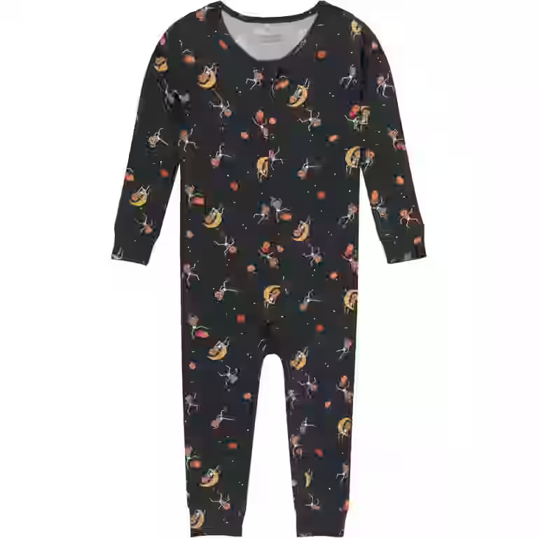 Modern Moments by Gerber Baby and Toddler Neutral Halloween One-Piece Pajama, 12M-5T | Walmart (US)