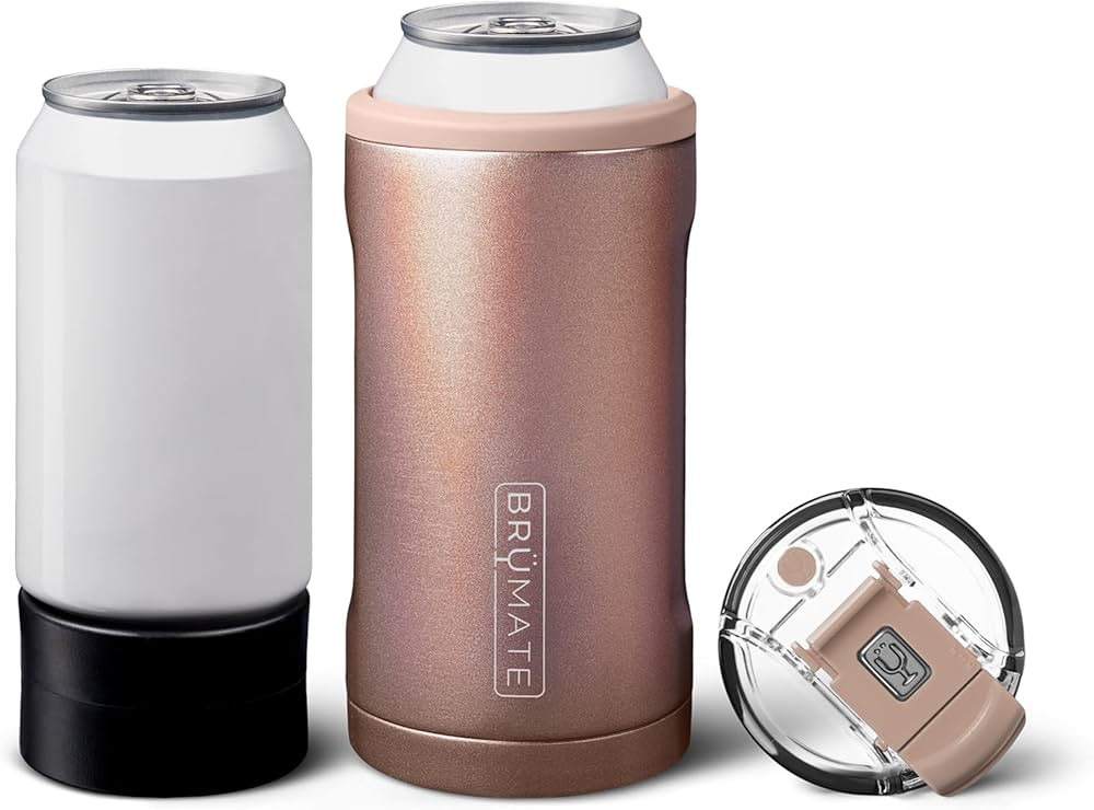 BrüMate Hopsulator Trio 3-in-1 Insulated Can Cooler for 12oz / 16oz Cans + 100% Leak Proof Tumbl... | Amazon (US)