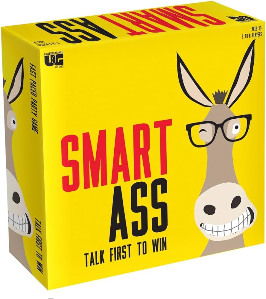 University Games | Smart Ass Trivia The Ultimate Who, What, Where Party Game , for Families and A... | Amazon (US)