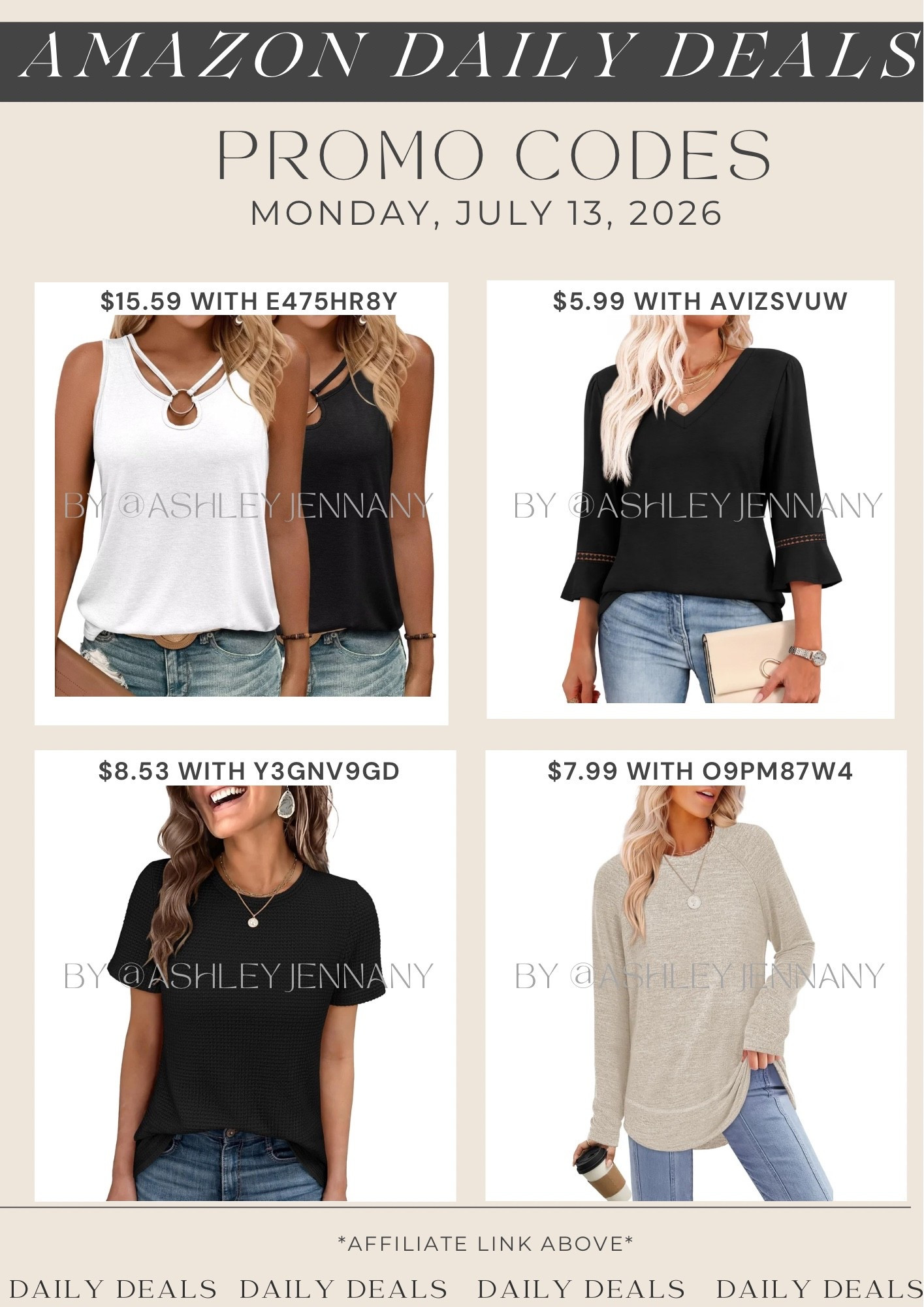 Amazon deals

#LTKSaleAlert #LTKMidsize #LTKootd