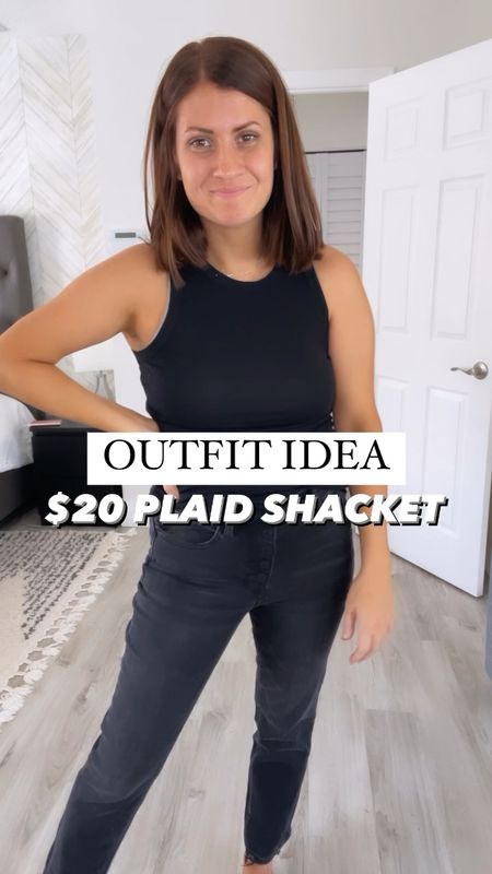 Plaid shacket outfit idea | Walmart 

#LTKSeasonal