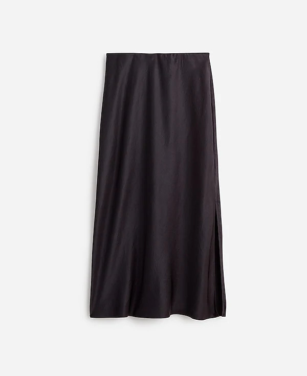 Satin Maxi Slip Skirt | Madewell