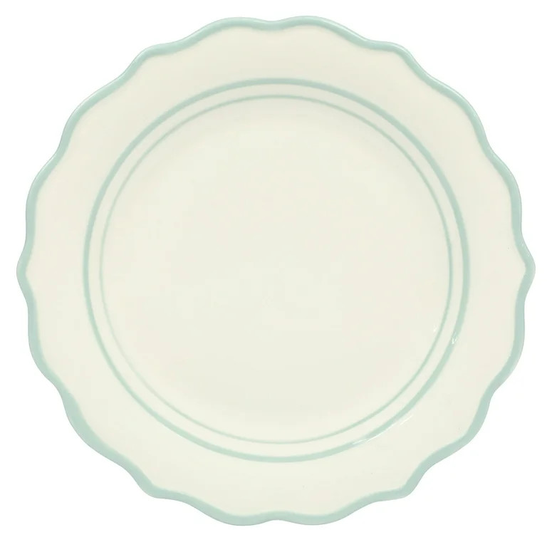 The Pioneer Woman Ainsley Ceramic Dinner Plate, Sage Blue | Walmart (US)