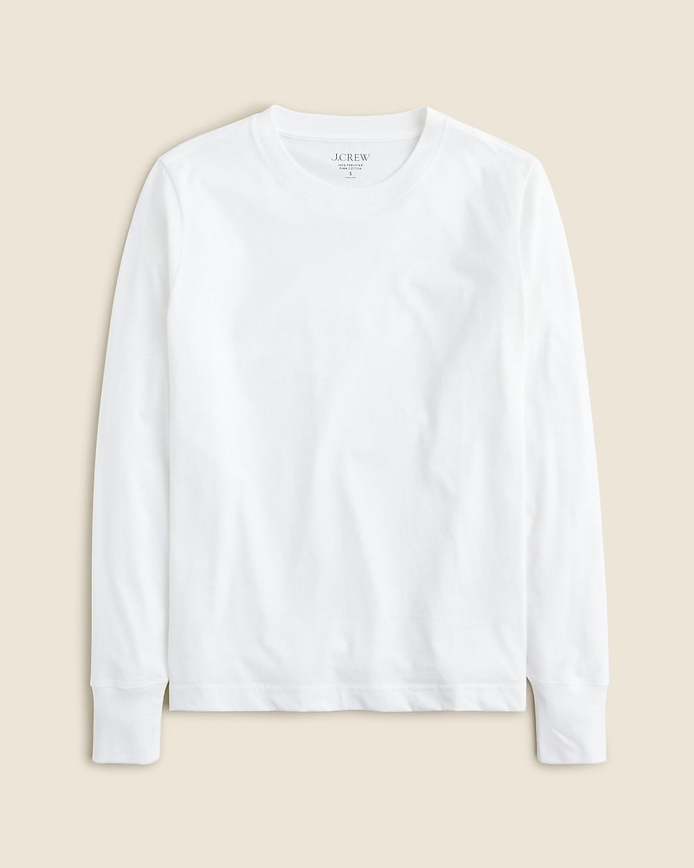 Pima cotton long-sleeve T-shirt | J. Crew US