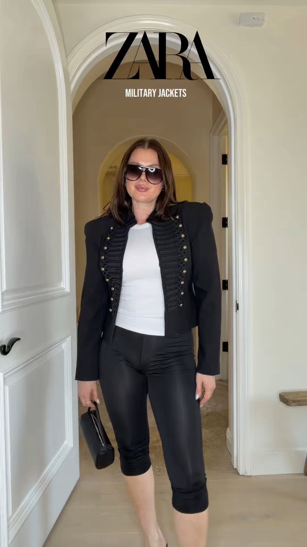 @Zara Military Jackets! Style with white jeans, capri pants or blue denim.  Shop denim, black, white, navy blue and brown jackets for spring and summer. Wearing size S. 

#jacket #mandarine #military #button #militaryjacket #mandarinejacket #summeroutfits #capripants #whitejeans #jeans #loafers #sunnies #aviators #zara

#LTKootd #LTKWorkwear #LTKgrwm