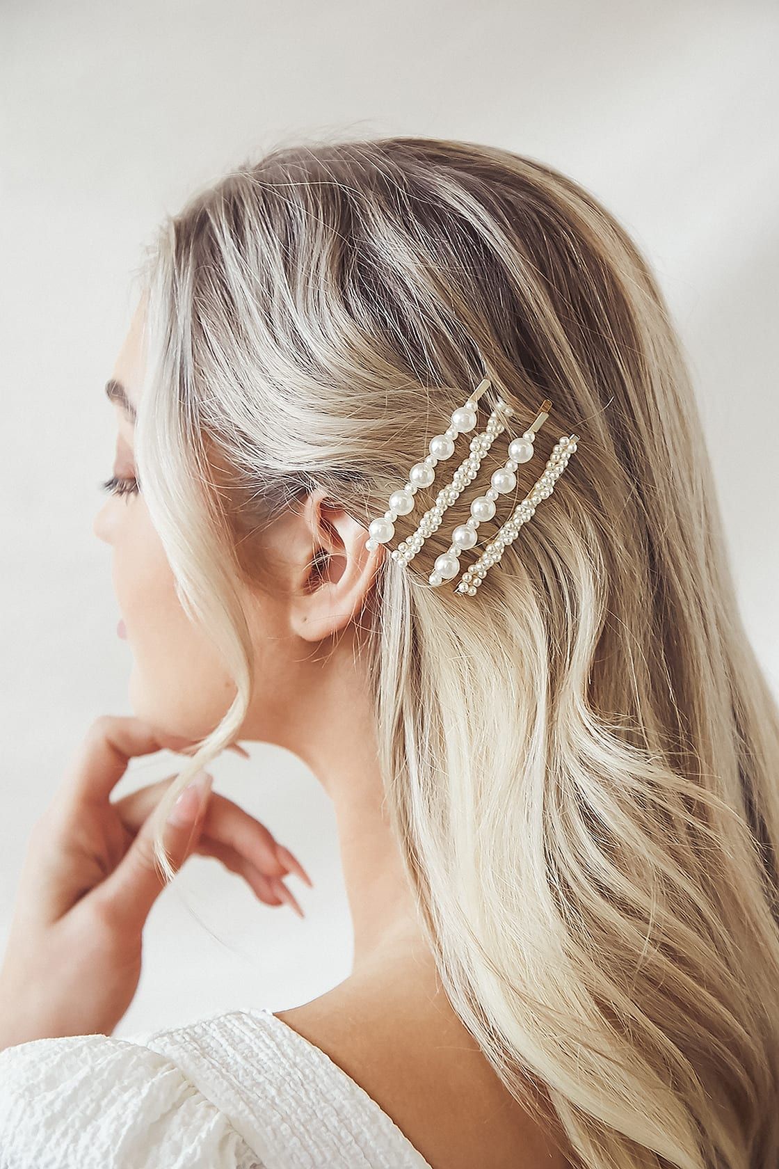 Exquisite Taste Gold and Pearl Hair Pin Set | Lulus