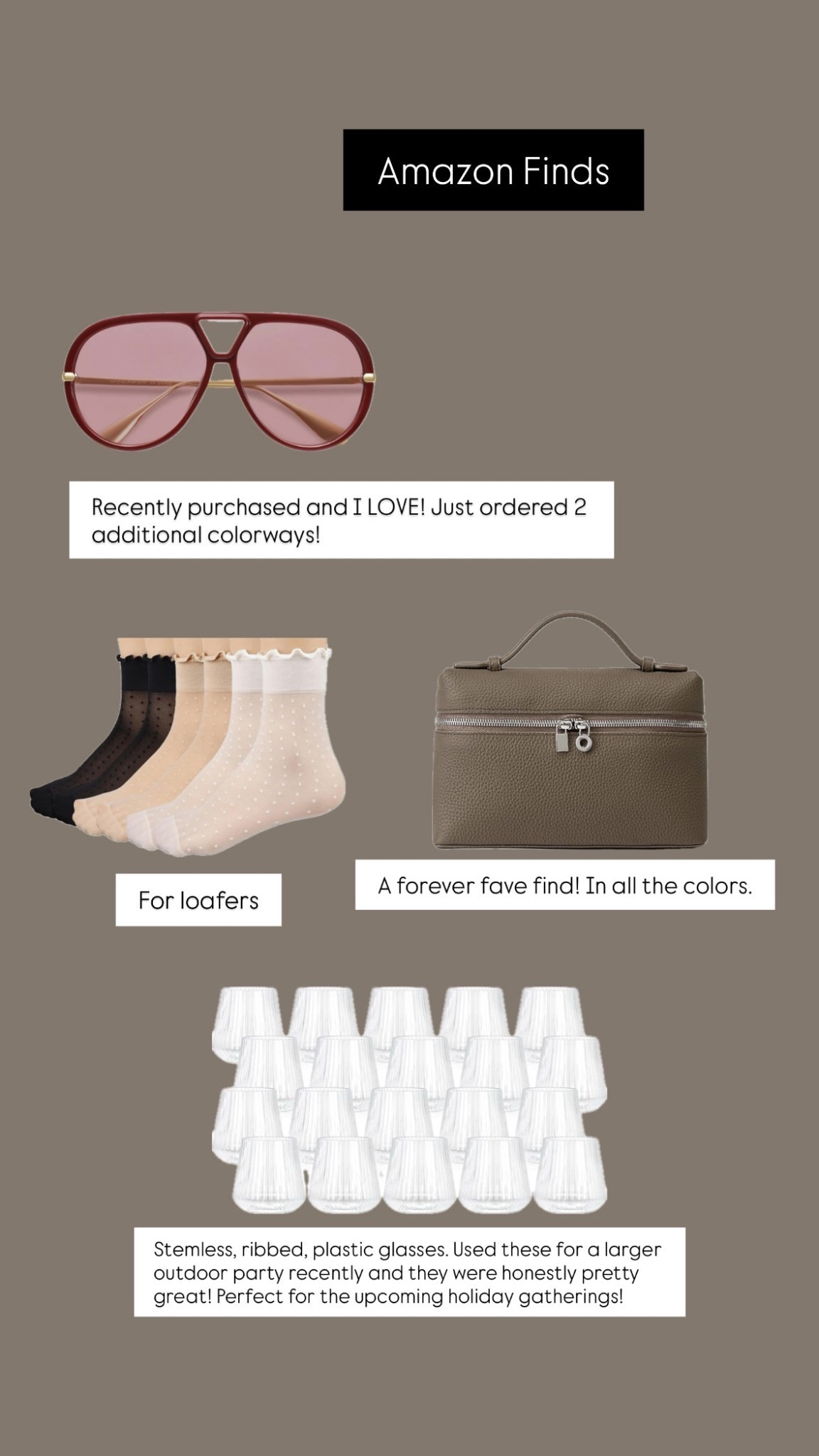 Amazon Finds

#LTKStyleTip #LTKFindsUnder50 #LTKHoliday