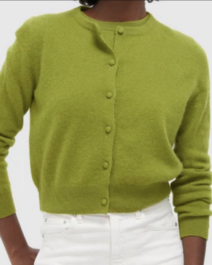 All my favorites in this colorway. I have the cardigan with the covered buttons and high v-neck. 

#LTKWorkwear