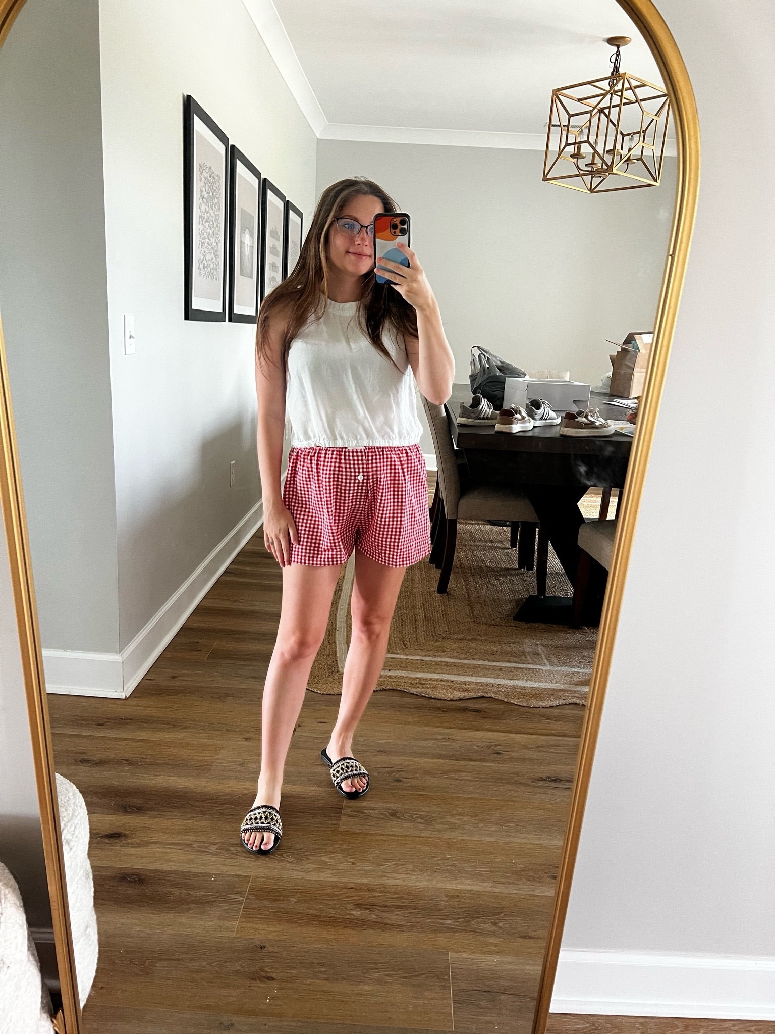 Boxer shorts trend! From Amazon prime, wearing a medium so it fits my bump. 
TikTok trends, college girl outfit ideas, back to school, summer trends, amazon finds, summer shorts, gingham shorts, women boxer shorts, summer outfit, outfit inspo, amazon fashion, amazon style, plaid shorts, what I wore, amazon try on 

#LTKSeasonal #LTKFindsUnder50 #LTKU