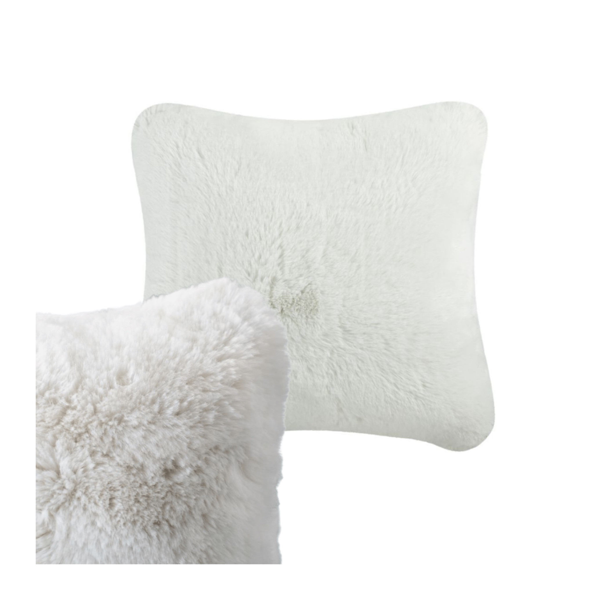 Faux Chinchilla Pillow - Snow White - 20" x 20"

#LTKhome #LTKSeasonal