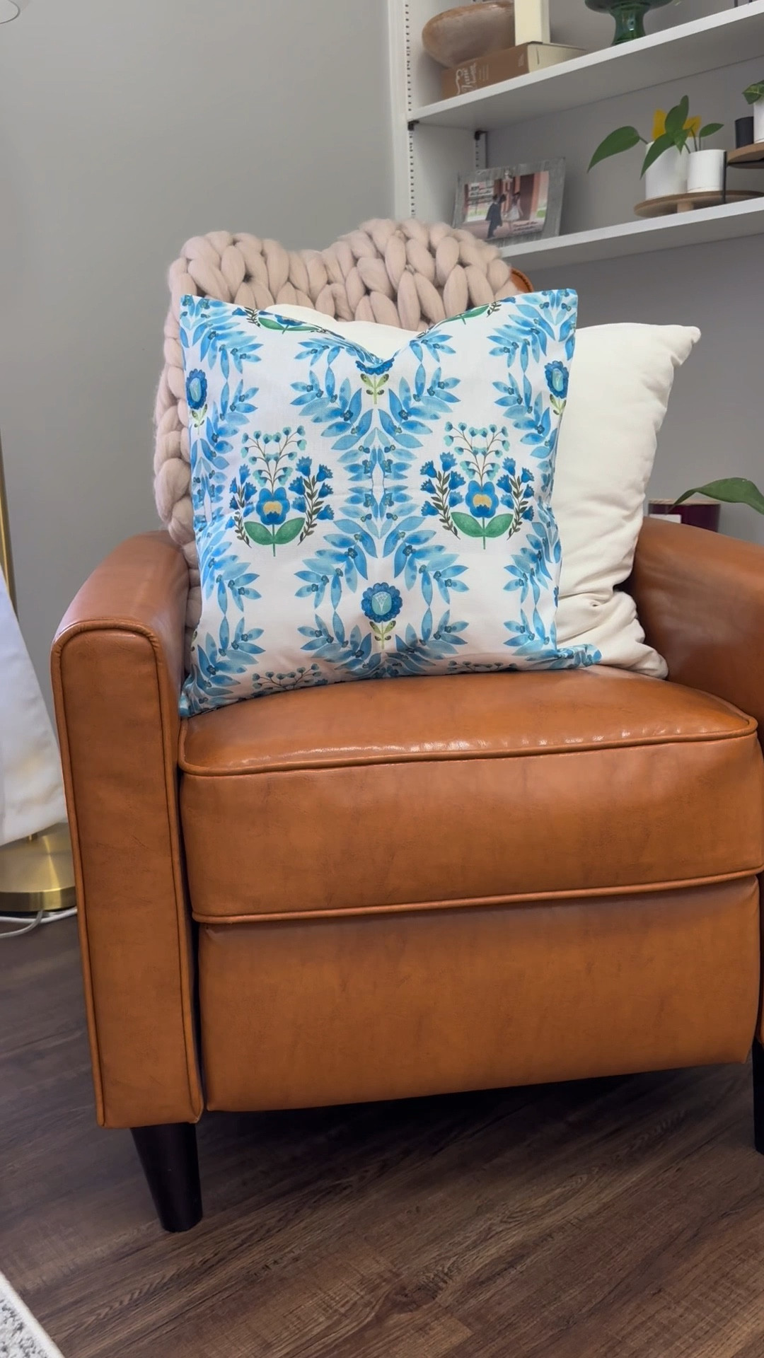 Adorable grandmillenial preppy blue throw pillow cover 💙

#LTKFind #LTKhome #LTKstyletip