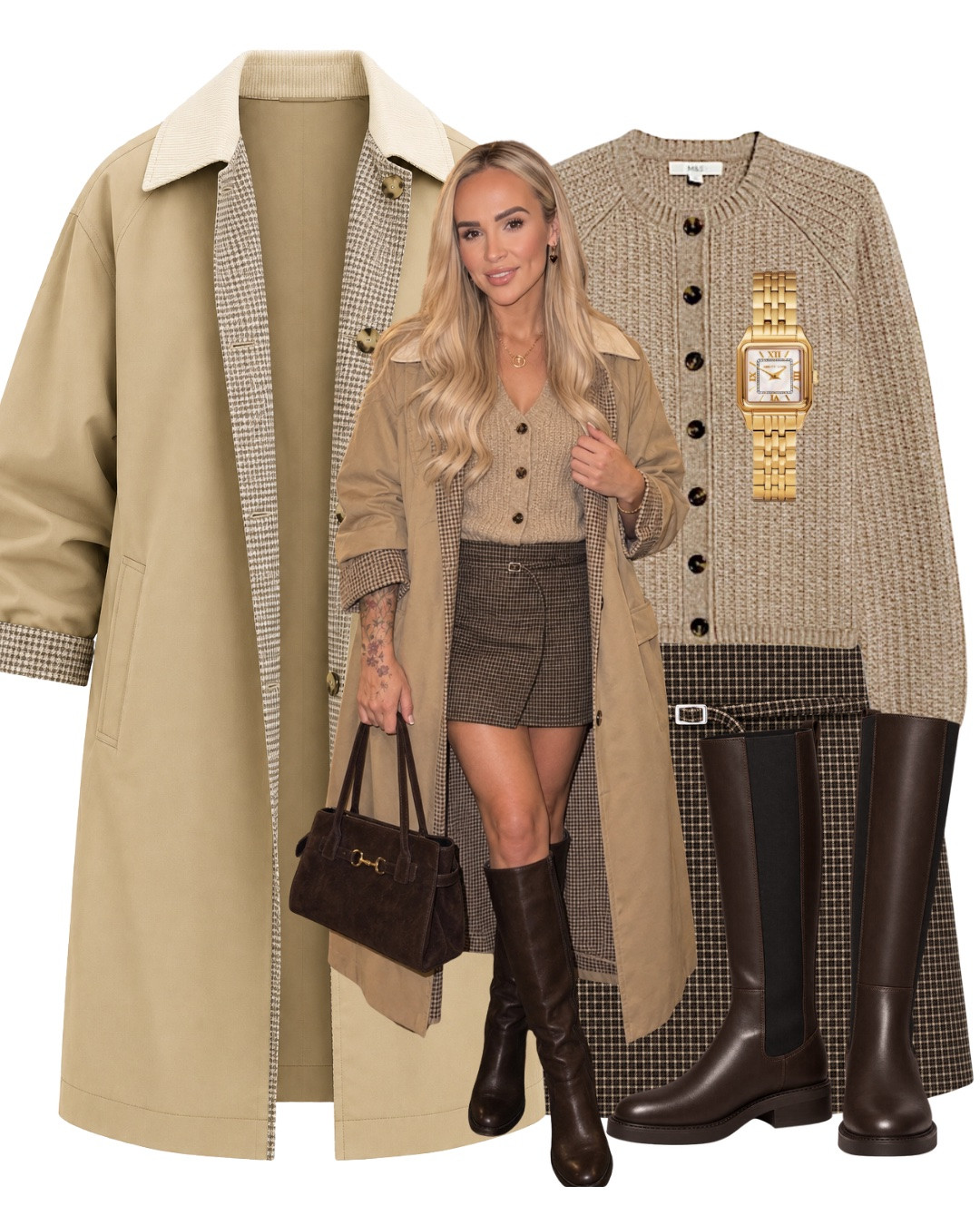 THE TRENCH JACKET 🤩🍂

One jacket, three completely different autumn looks… such a versatile, gorgeous find. 

I wanted to show how much wear you can actually get out of it.. dressed up for date night with a mini + knee-high boots, styled casually with jeans and flats, or somewhere in between for that really polished autumn look. 

It’s the checked detailing for me 😭🤎 it makes it feel so much more expensive than a standard beige coat.

#LTKautumn #LTKdatenight #LTKworkwear