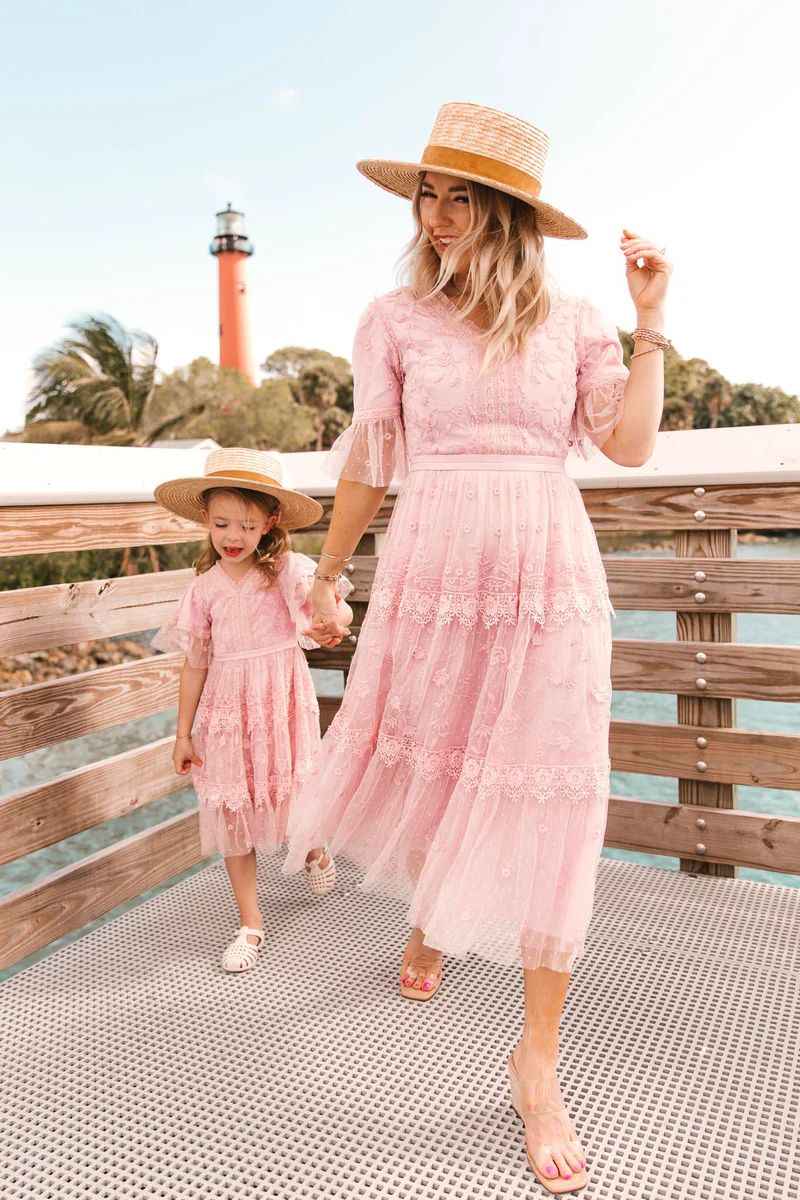 Jules Dress in Pink | Ivy City Co