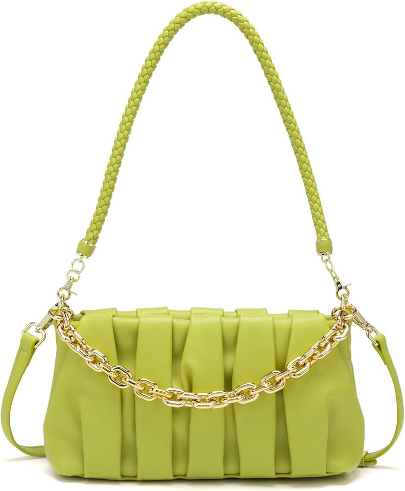 KingTo Shoulder Dumpling Purse Handbag for Women Fashion Crossbody Tote Bag Soft Clutch Pouch Bag | Amazon (US)