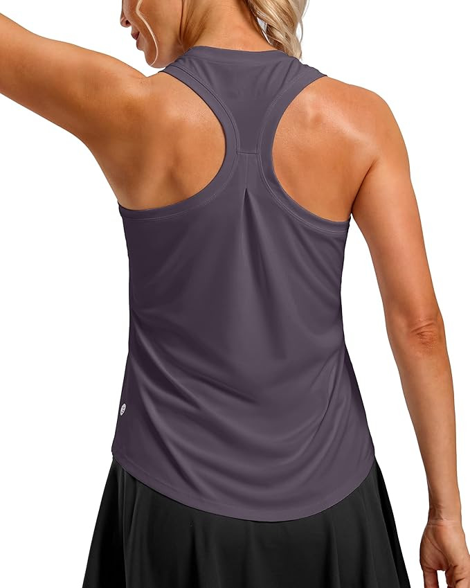 G Gradual Women's Workout Tank Tops Racerback Athletic Yoga Tops Loose Fit Sleeveless Running Gym... | Amazon (US)