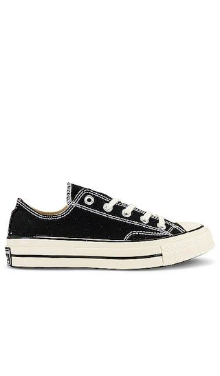 Chuck 70 Sneaker in Black & Egret | Revolve Clothing (Global)