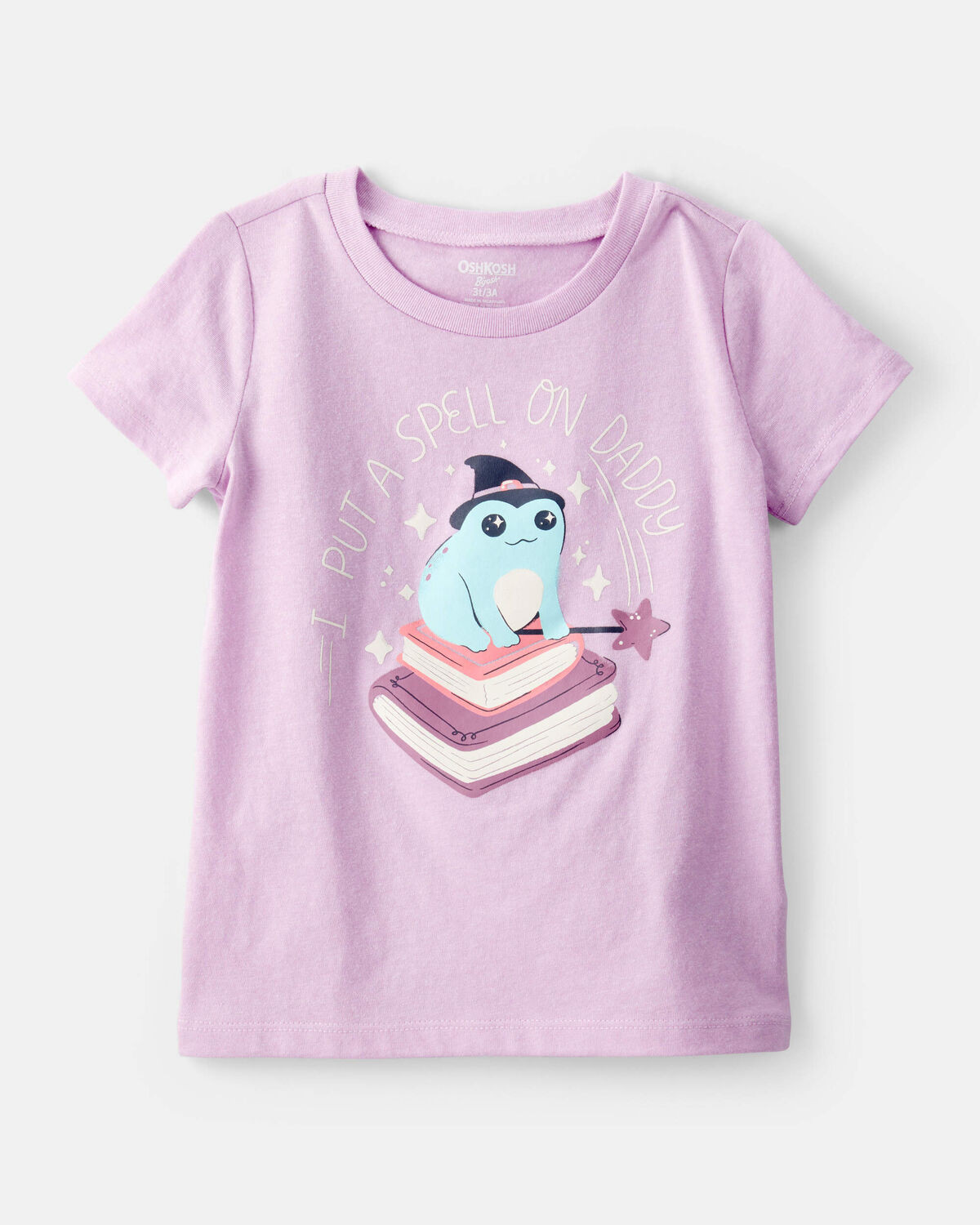 Toddler Girl I Put A Spell On Daddy Short-Sleeve Graphic Tee - Purple - OshKosh | Carter's | Carter's Inc